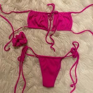 ONEONE SWIMWEAR DISCONTINUED NEON PINK BIKINI💕